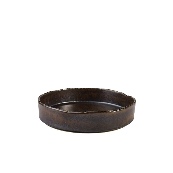 Roko Porcelain Cinder Black Presentation Bowl 20.5cm - Pack 4