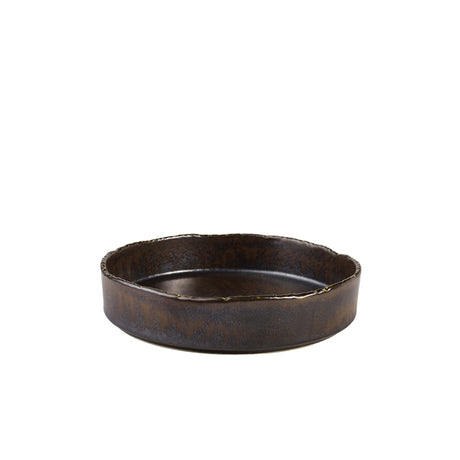 Roko Porcelain Cinder Black Presentation Bowl 20.5cm - Pack 4