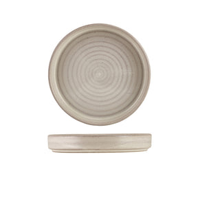 Antigo Porcelain Cinza Presentation Plate 18cm - Pack 6