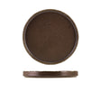 Roko Porcelain Cinder Black Presentation Plate 21cm - Pack 4