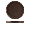 Roko Porcelain Cinder Black Presentation Plate 28cm - Pack 4