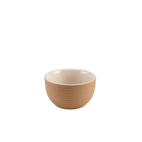 GenWare Kava White Stoneware Ribbed Ramekin 9cl/ 3oz - Pack 12