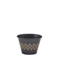 GenWare Metallic Black Diamond Ramekin 71ml/ 2.5oz - Pack 24