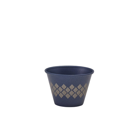 GenWare Metallic Blue Diamond Ramekin 71ml/ 2.5oz - Pack 24