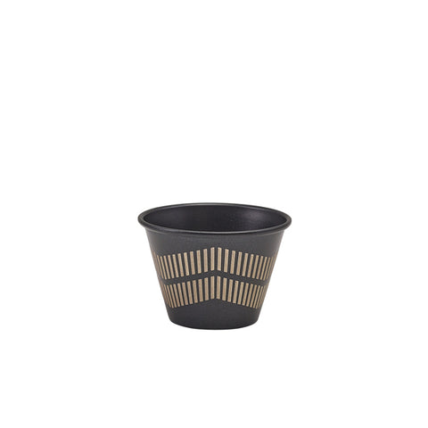 GenWare Metallic Black Lined Ramekin 71ml/ 2.5oz - Pack 24
