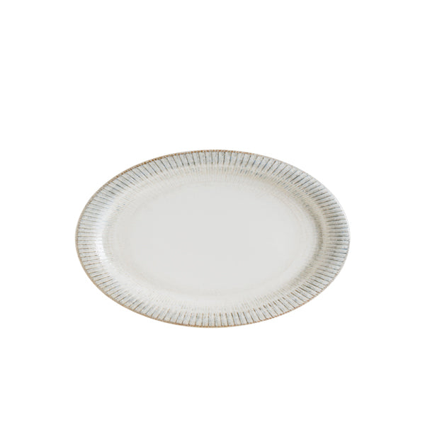 Galata Albus Oval Plate 28cm - Pack 6