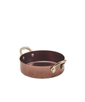 GenWare Copper Vintage Steel Mini Casserole Dish 12.25 x 3.5cm - Pack 6