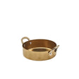 GenWare Gold Vintage Steel Mini Casserole Dish 12.25 x 3.5cm - Pack 6