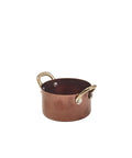 GenWare Copper Vintage Steel Mini Casserole Dish 9 x 5.25cm - Pack 6