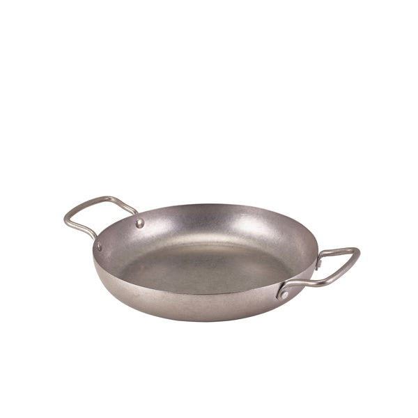 GenWare Vintage Steel Deep Paella Pan 24cm - Pack 6