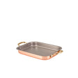 GenWare Copper Plated Deep Tray 27.5 x 20.25cm - Pack 3