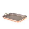 GenWare Copper Plated Deep Tray 37.25 x 27.5cm - Pack 3