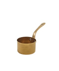GenWare Gold Vintage Steel Mini Sauce Pan 7.8 x 4.5cm - Pack 6