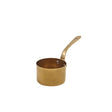 GenWare Gold Vintage Steel Mini Sauce Pan 7.8 x 4.5cm - Pack 6