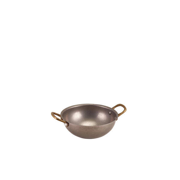 GenWare Vintage Steel Mini Wok 15cm - Pack 6