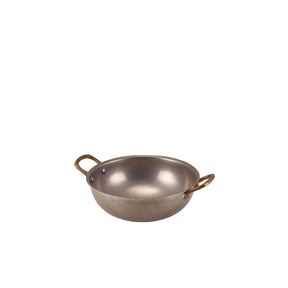 GenWare Vintage Steel Mini Wok 17cm - Pack 6