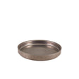 GenWare Vintage Steel Presentation Plate 18cm - Pack 6