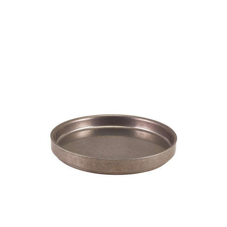 GenWare Vintage Steel Presentation Plate 18cm - Pack 6