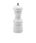 GenWare Salt Or Pepper Grinder White 17.5cm - Pack 6