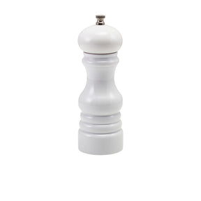 GenWare Salt Or Pepper Grinder White 17.5cm - Pack 6