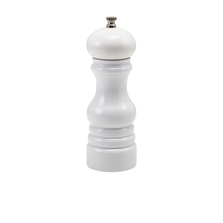 GenWare Salt Or Pepper Grinder White 17.5cm - Pack 6