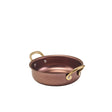 GenWare Copper Vintage Steel Round Dish 13.5 x 3.75cm - Pack 6
