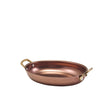 GenWare Copper Vintage Steel Oval Dish 20.75 x 15.75cm - Pack 6