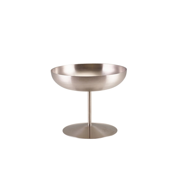 GenWare Stainless Steel Shallow Bowl Sundae Cup - Pack 12