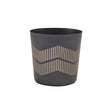 GenWare Metallic Black Lined Serving Cup 8.5 x 8.5cm - Pack 12