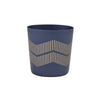GenWare Metallic Blue Lined Serving Cup 8.5 x 8.5cm - Pack 12