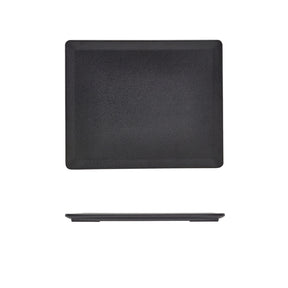 GenWare Melamine Black Tableau Platter GN 1/2 - Pack 1