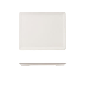 GenWare Melamine White Tableau Platter GN 1/2 - Pack 1