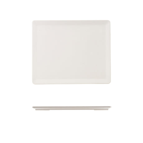 GenWare Melamine White Tableau Platter GN 1/2 - Pack 1