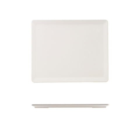 GenWare Melamine White Tableau Platter GN 1/2 - Pack 1