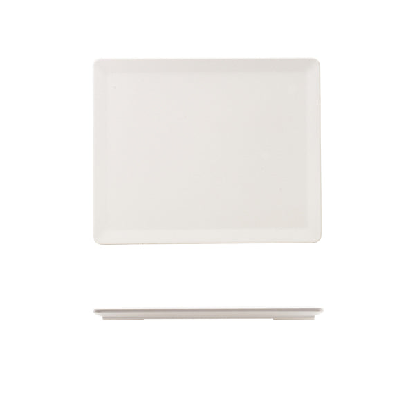GenWare Melamine White Tableau Platter GN 1/2 - Pack 1