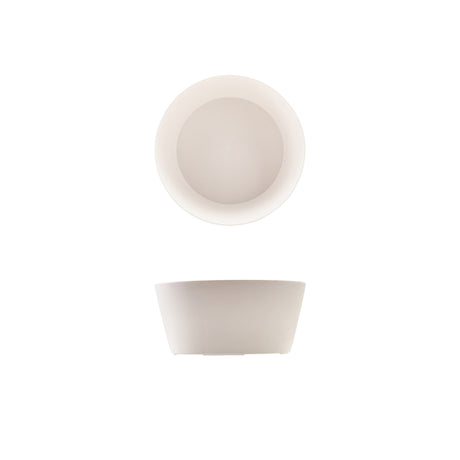 GenWare Melamine White Tableau Conical Buffet Bowl 22 x 10cm - Pack 1