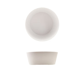 GenWare Melamine White Tableau Conical Buffet Bowl 26.5 x 10cm - Pack 1