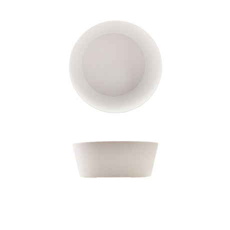 GenWare Melamine White Tableau Conical Buffet Bowl 26.5 x 10cm - Pack 1