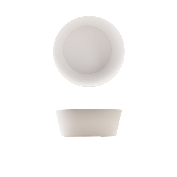 GenWare Melamine White Tableau Conical Buffet Bowl 26.5 x 10cm - Pack 1