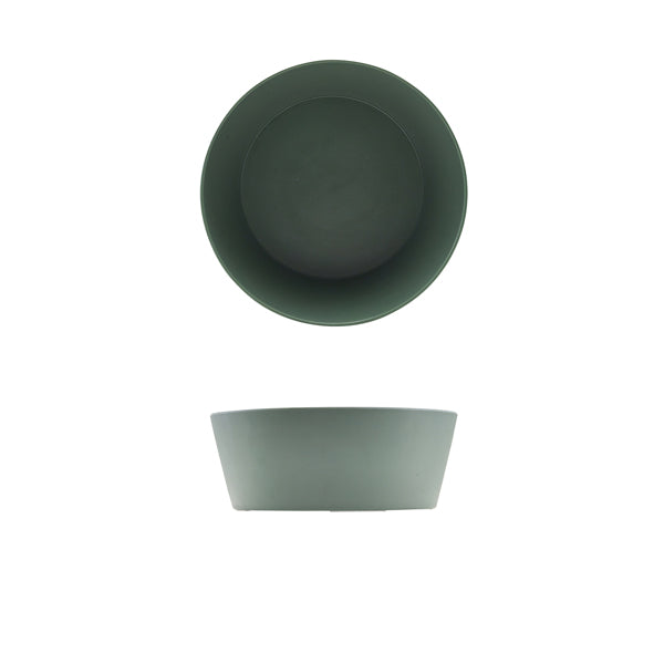 GenWare Melamine Green Tableau Conical Buffet Bowl 26.5 x 10cm - Pack 1