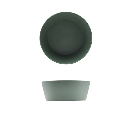 GenWare Melamine Green Tableau Conical Buffet Bowl 26.5 x 10cm - Pack 1