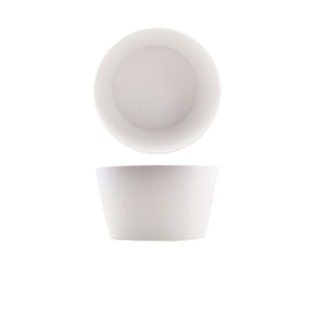 GenWare Melamine White Tableau Conical Buffet Bowl 26.5 x 15cm - Pack 1