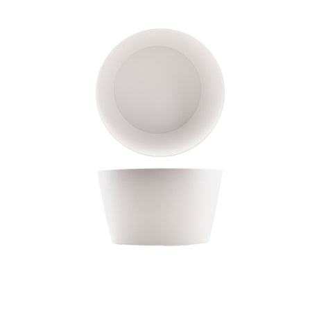GenWare Melamine White Tableau Conical Buffet Bowl 26.5 x 15cm - Pack 1