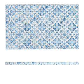 GenWare Melamine Blue Talavera GN 1/1 Slab 53 x 32.5cm - Pack 1