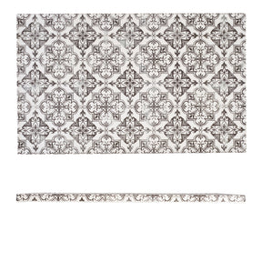 GenWare Melamine Grey Talavera GN 1/1 Slab 53 x 32.5cm - Pack 1