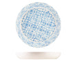GenWare Melamine Blue Talavera Buffet Bowl 42 x 6cm - Pack 1