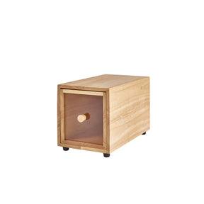 GenWare FSC 100% Hevea Wood Bread Box GN 1/3 - Pack 1