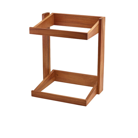 GenWare Acacia Wood Crate Stand - Pack 1