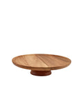 GenWare Acacia Wood Cake Stand 33 x 8cm - Pack 1