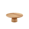 GenWare FSC 100% Hevea Wood Cake Stand - Pack 1
